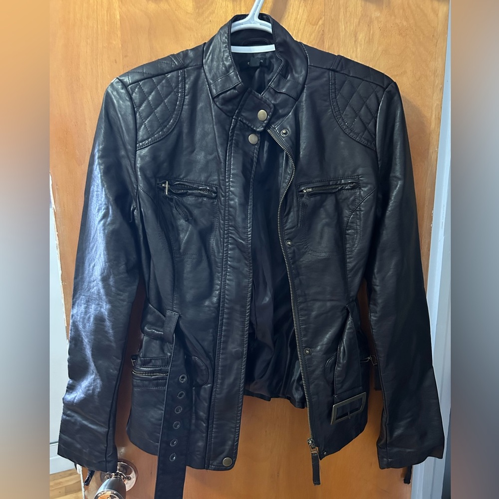 Double Zero leather coat